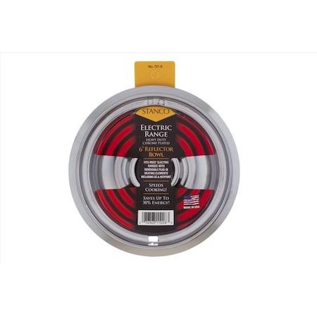 Stanco Stanco Steel Reflector Bowl 6 in. W 701-6